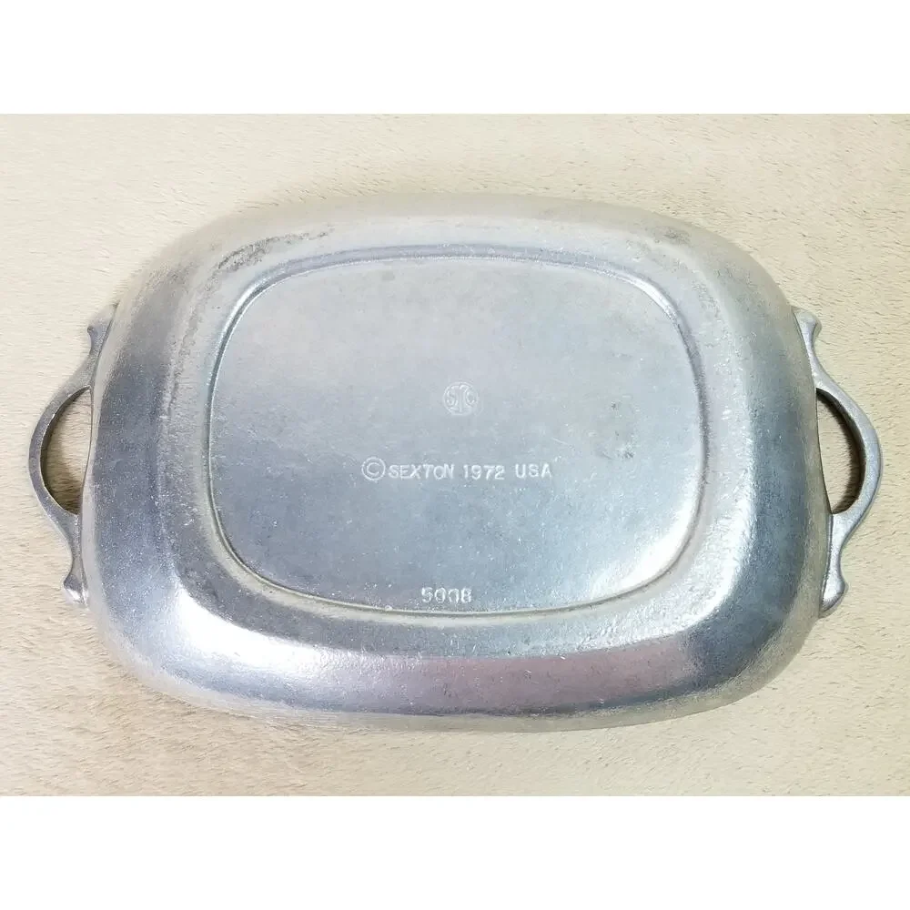 Sexton Pewter Bread Tray 10 1/2